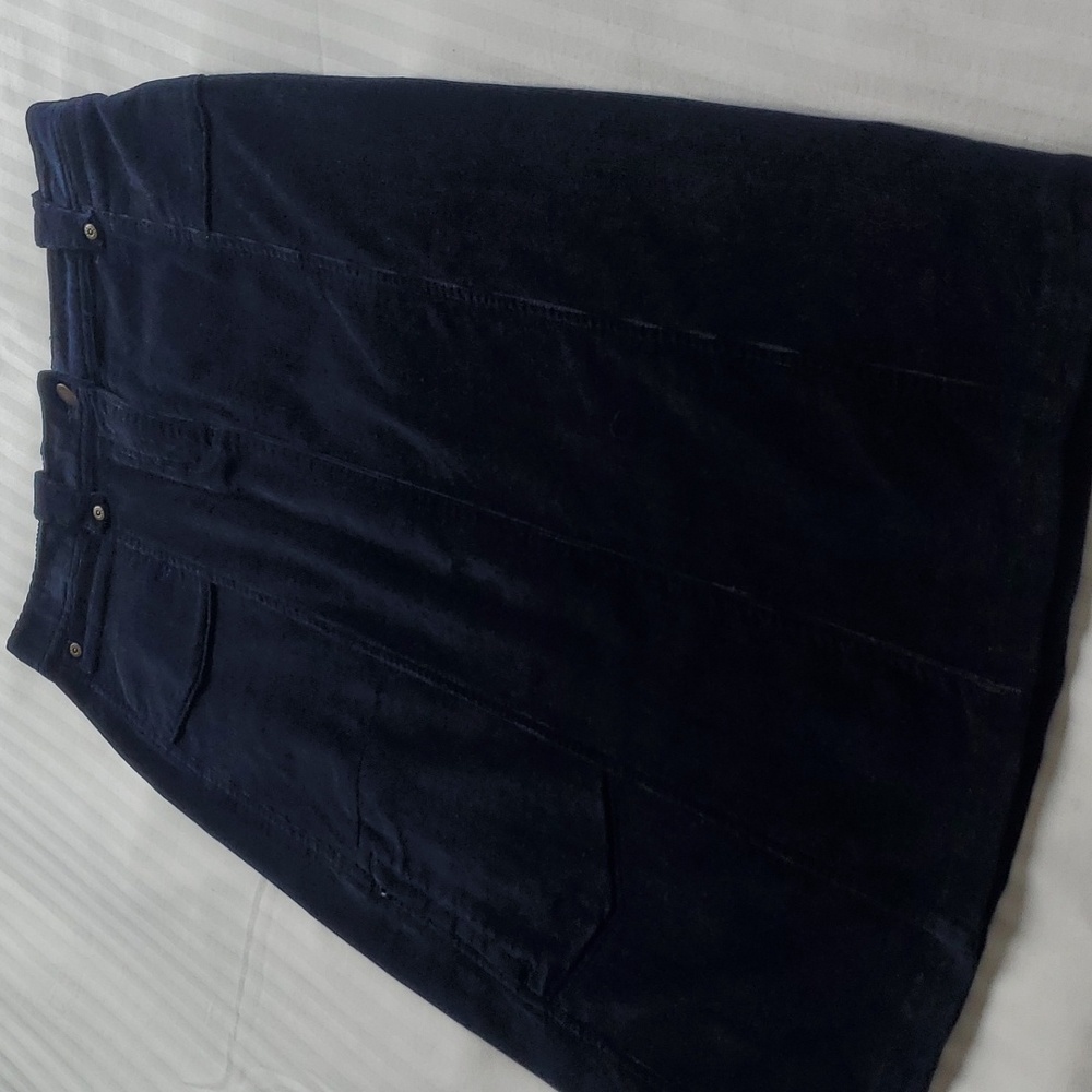 Woolrich Cotton Velvet Skirt - Picture 2 of 13